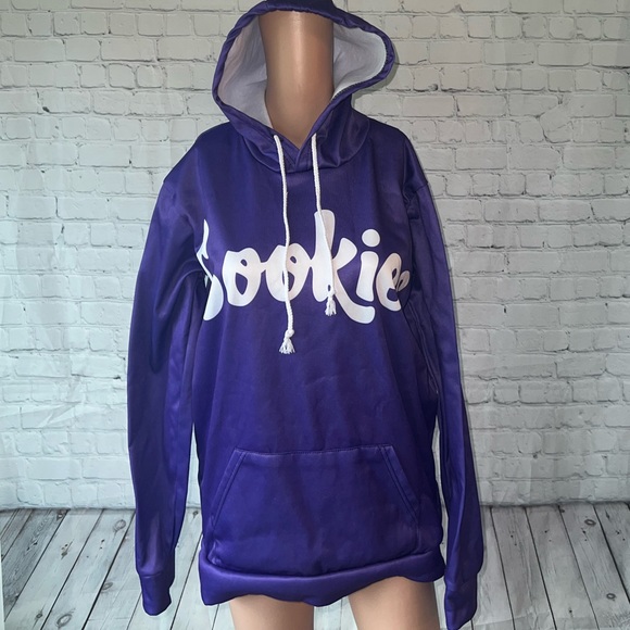 Other - Cookies Purple & White Hoodie size S